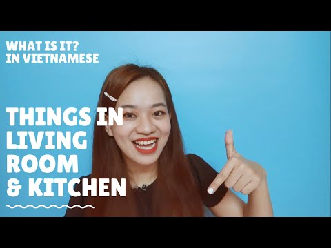 Lesson 19: WHAT IS IT IN VIETNAMESE - THINGS IN LIVING ROOM AND KITCHEN - Pick Up Vietnamse