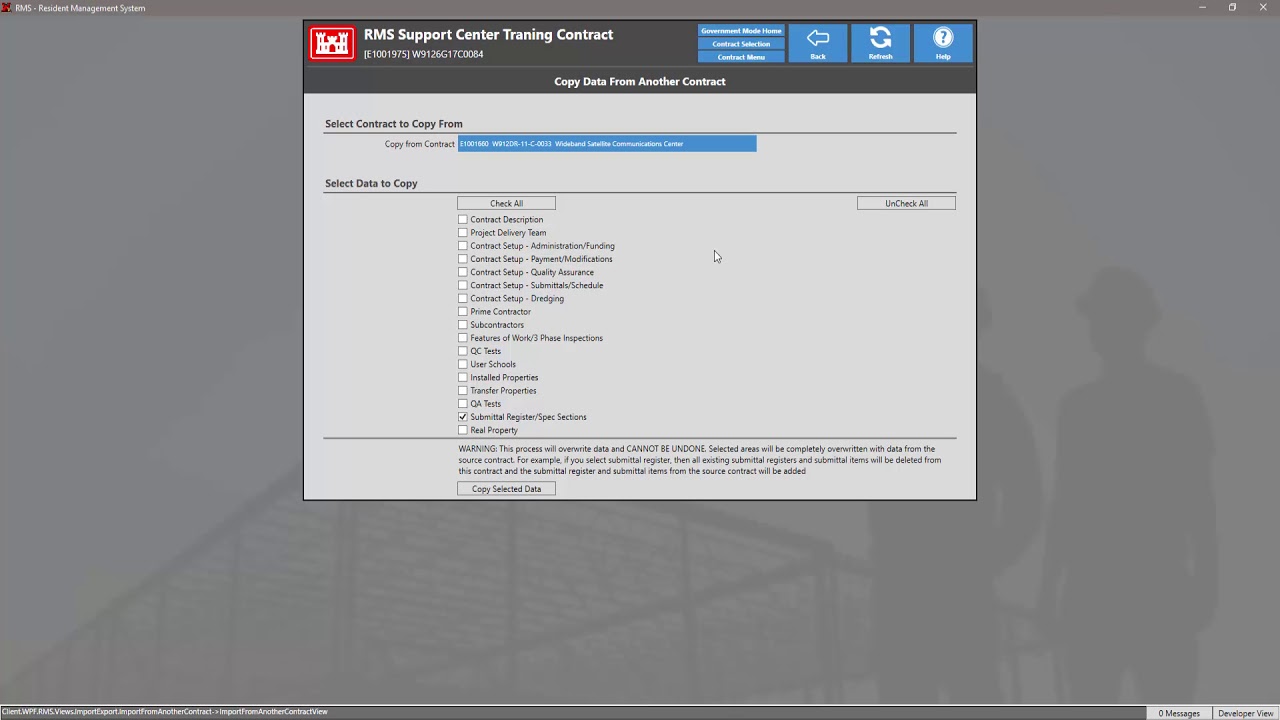 Importing Data from another Contract