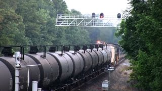 preview picture of video 'BUSY! NS 9860 & NS 9500 at Altoona (23JUL2014)'