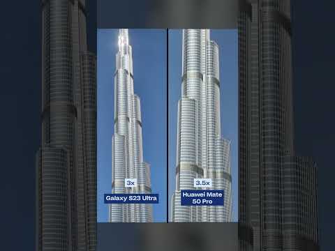100x Zoom Battle: Samsung Galaxy S23 Ultra vs. Huawei Mate 50 Pro #s23ultra #mate50pro #100xzoom