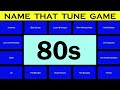 80s Name That Tune Music Trivia Game