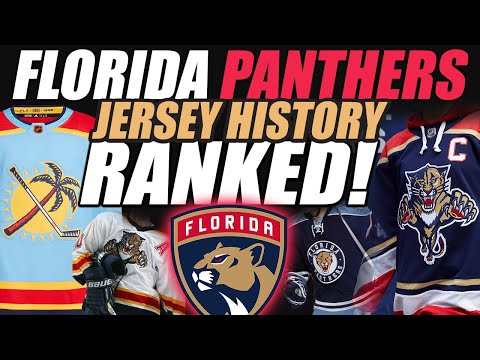 NHL Florida Panthers Jersey History RANKED!