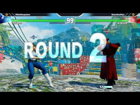 WNF Wednesday Night Fights 1.7 SFV - MitoRequiem (Chun Li) vs StantheMac (M. Bison)