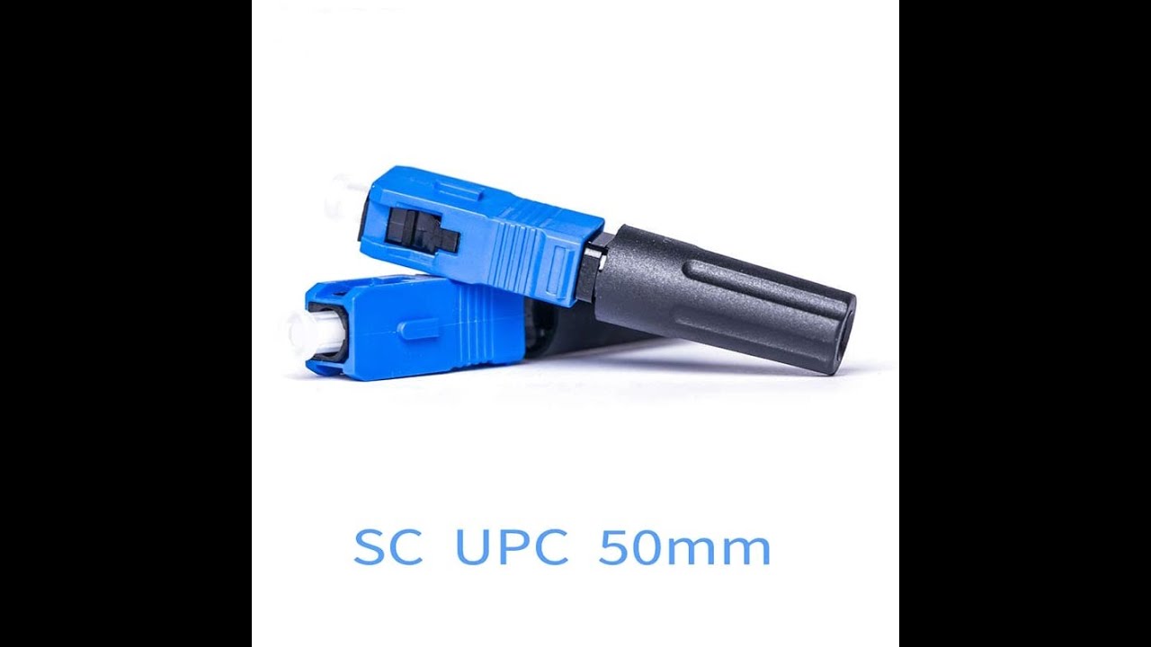 SC-UPC 50 Fiber Quick Connector | FTTH Single Mode   #cable #fiber optic connector