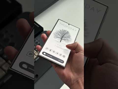 Black and White Ink Screen - Smart Desktop Theme" When KWGT widgets meet Smart Desktop