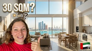 Can you LIVE in 30sqm in Abu Dhabi? 🇦🇪 (Home Tour)