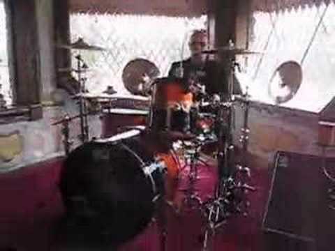 Jason Bonham plays drums