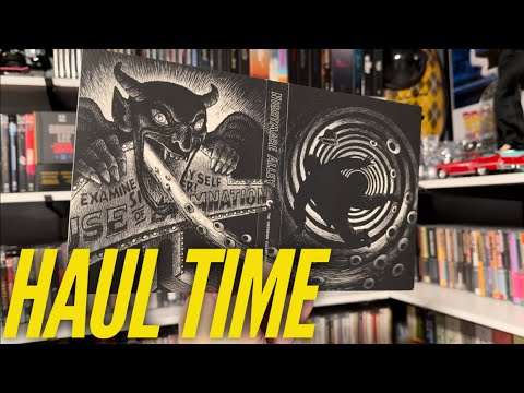 HAUL TIME: 4k Blu-ray, Posters, Autographed Cards, and a Prop Replica. 