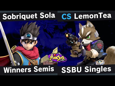 Saikyo Summit Weekly #30 - Sobriquet Sola (Hero) vs. CS | LemonTea (Fox) - Winners Semis - SSBU