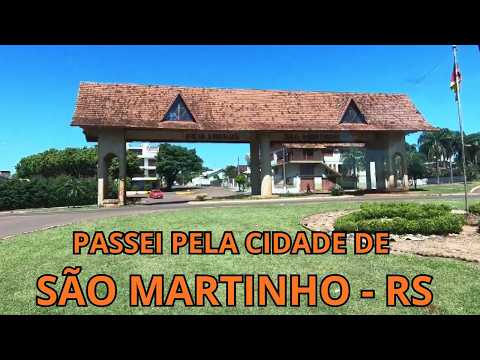 PASSEI PELA CIDADE DE SÃO MARTINHO - RS