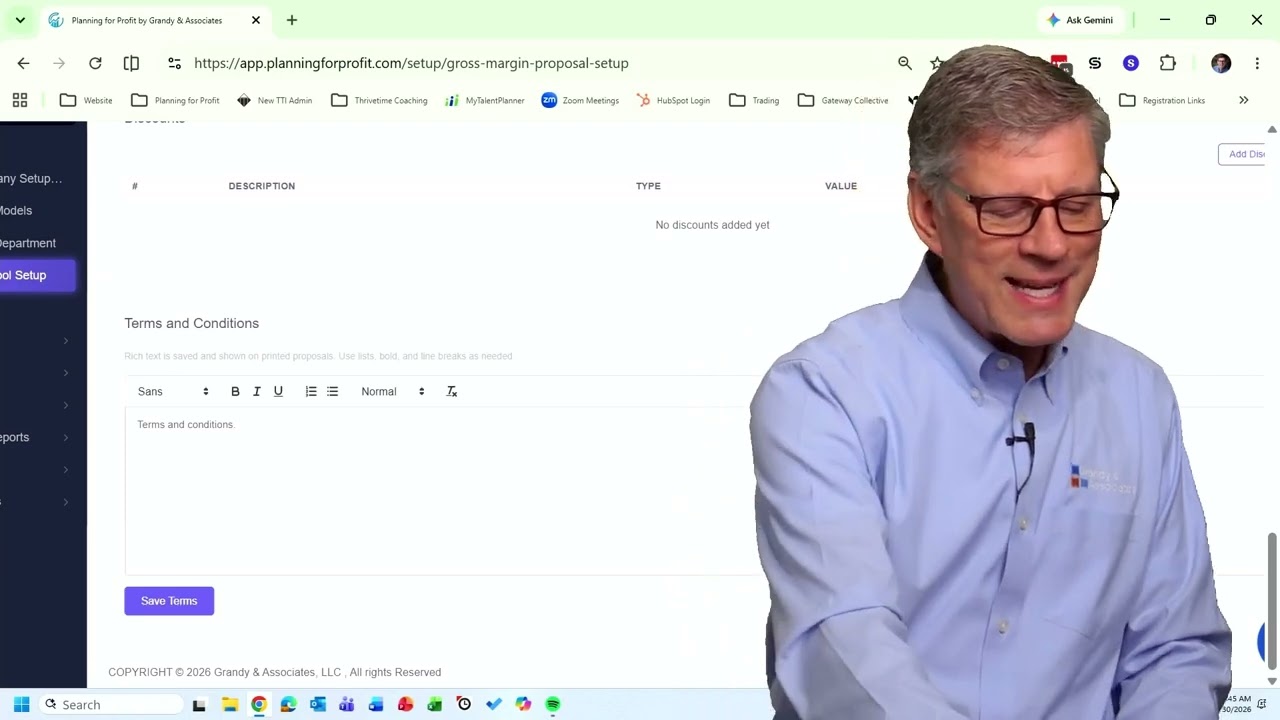 How to Use the Sample Equipment in the Proposal Tool