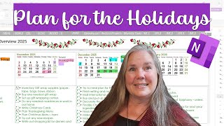 Planning for the Holidays - Breaking it down into 4 months of tasks