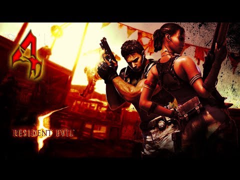 Resident Evil 5 - HD Walkthrough Part 4 - Chainsaw Massacre