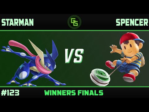 Starman (Greninja) vs Spencer (Ness) - FreeFall 123 Winners Finals