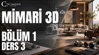 MİMARİ 3D - Bölüm 1/Ders 3 - Arayüz ve Temel Ayarlar/Temel Transform Komutları v