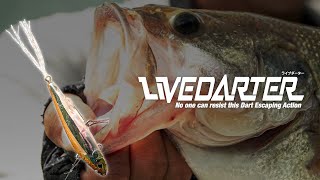 【バス釣り/新製品】プラグならではの“キレ″と“浮遊″アクション｜ライブダーターの実釣性能｜藤田夏輝 天野雄太