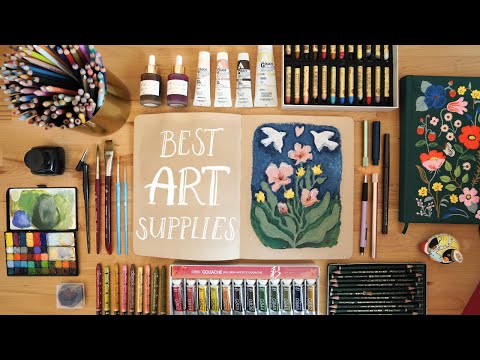 My Favorite Art Supplies!🎨
