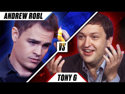 COMPUTER VS MAN - Andrew Robl vs Tony G ♠️ Poker Rivals ♠️ PokerStars