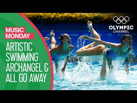 Russian Artistic Swimming perform to Archangel & All Go Away - Rio 2016 | Music Monday