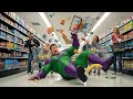 Superhero Supermarket Chaos Funniest Tumble Ever Episode 3 Hulk Epicfight Action Avengers
