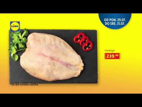 Lidlova sveža ponuda za početak sedmice od 29.07.2019.