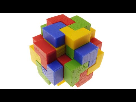 Cubic Spiral Burr - How did this puzzle come together?