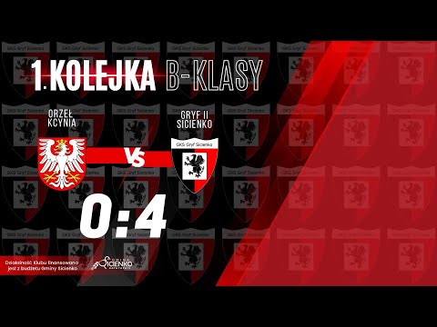 Skrót meczu Orzeł Kcynia - Gryf II Sicienko 0:4