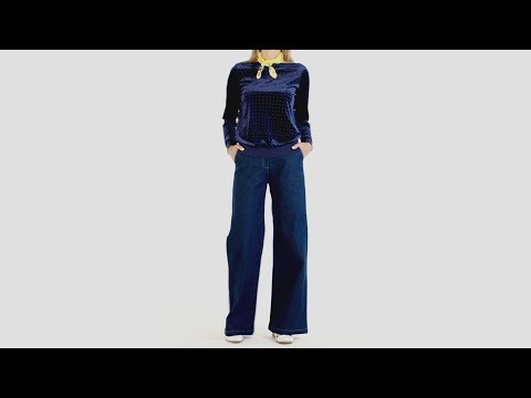 Velvet Diamond Boat Neck Jumper