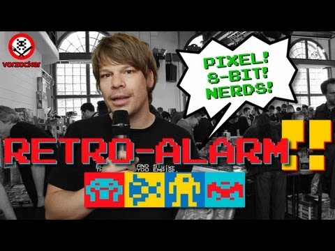 Retro-Börse in Oberhausen - Colin im Pixel-Fieber