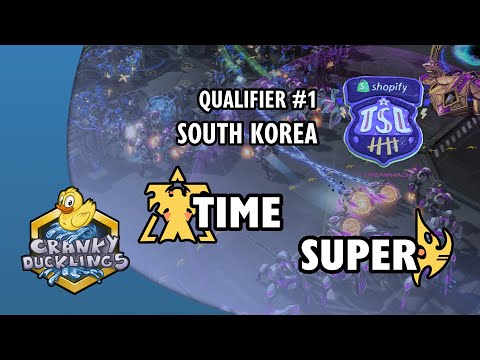 TIME vs Super - TvP | Shopify TSL 5 - Qualifier #1 South Korea | StarCraft 2 Tournament