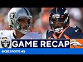 Raiders vs Broncos: Derek Carr, Raiders get first win in post-Jon Gruden era | CBS Sports HQ