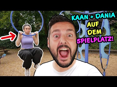 Jap, KAAN & DANIA SIND AUF DEM SPIELPLATZ...wir sind wieder peinlich! MEGA FUN