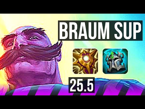 BRAUM & Ezreal vs PANTHEON & Aphelios (SUP) | NA Challenger | 25.5