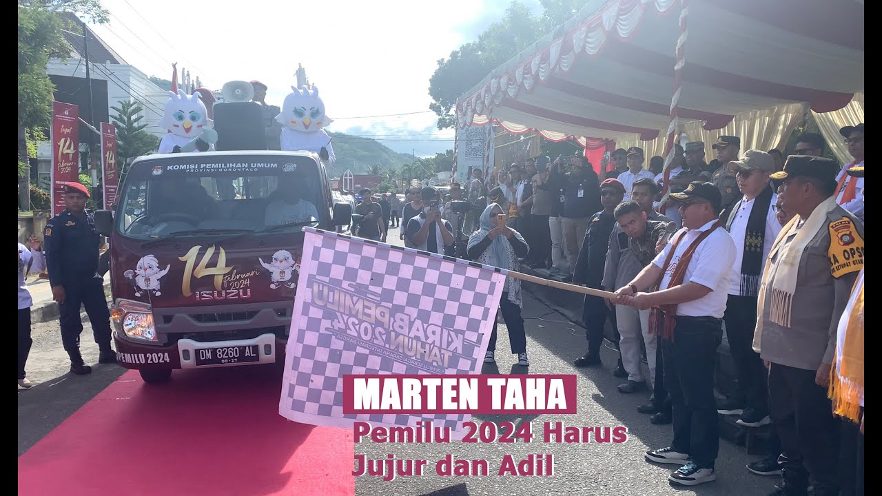 Marten Taha : Pemilu 2024 Harus Jujur dan Adil