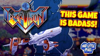 You HAVE To Play This Game!? EARTHION Is A BADASS Retro Shoot Em Up! PERFECTION?!