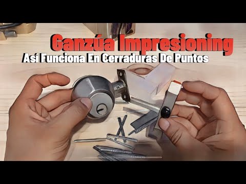 Lock Pick Print How It Works To Open Multipoint Security Locks #key #tips #lock