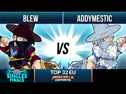 Blew vs Addymestic - Top 32 - Brawlhalla World Championship 2020 - 1v1 EU