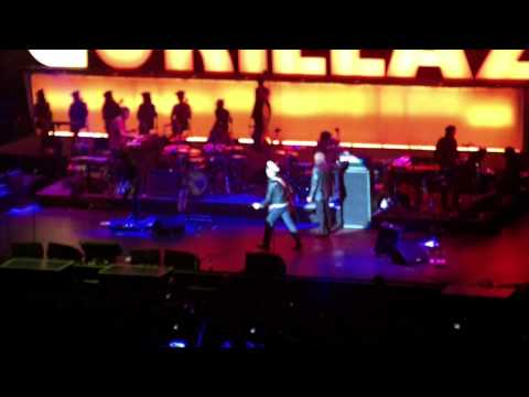 Gorillaz feat. Mark E. Smith - Glitter Freeze  (O2 Dublin 11/11/2010)