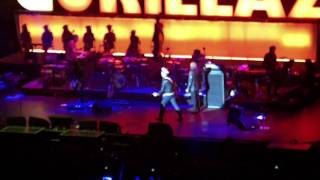 Gorillaz feat. Mark E. Smith - Glitter Freeze  (O2 Dublin 11/11/2010)