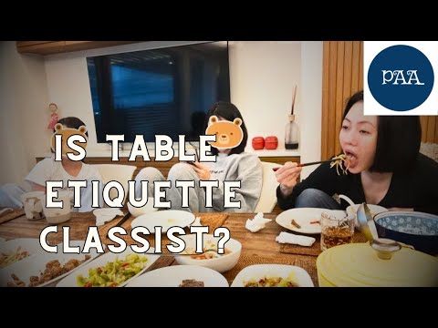 李文現象：被武器化的餐桌禮儀是否是階級歧視的產物？（Is table etiquette classist upper class mannerisms? Dee Hsu and Li Wen Spark Debate.）