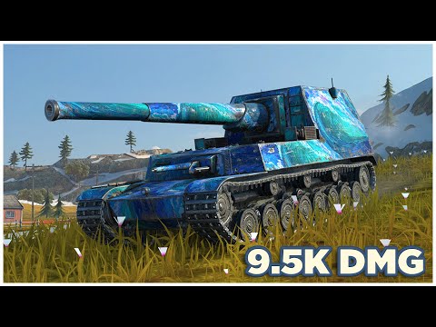 Ho-Ri Type III • 9.5K DMG 6 KILLS • WoT Blitz
