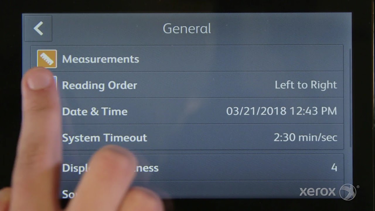 Xerox VersaLink Quick Tip: Swipe Left to Right YouTube Videosu