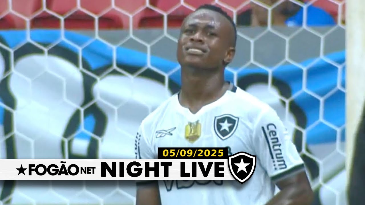 NIGHT LIVE | Nathan Fernandes passará por cirurgia; as últimas notícias do Botafogo