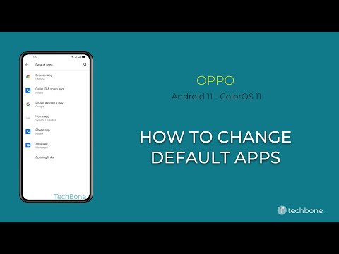How to Change Default apps - Oppo [Android 11 - ColorOS 11]