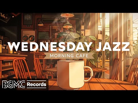 WEDNESDAY JAZZ: Relaxing Jazz Music & Cozy Coffee Shop Ambience ☕ Morning Instrumental Cafe Music