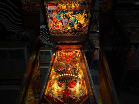 Williams Sorcerer Pinball Machine Restoration Gameplay