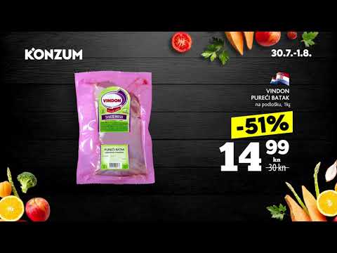 Akcija ponedjeljak srijeda 30.7.-1.8.