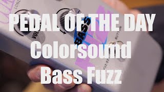 Video thumbnail for #POTD NO.7 Bass Fuzz by Macari's SolaSound