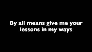Keaton Henson - Teach Me - Lyrics