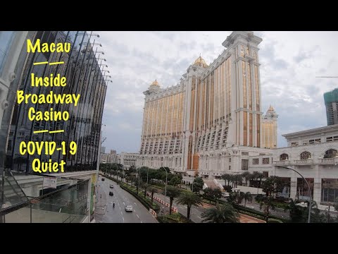 [4K] Macau: Inside Broadway Casino - Empty! COVID-19 [Galaxy Casino]